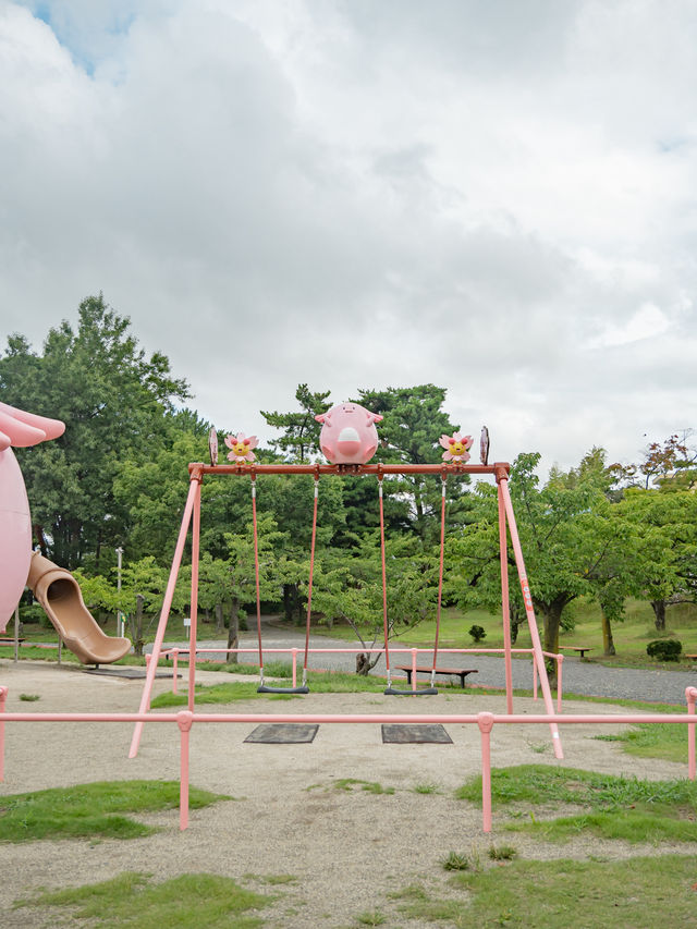 【福島】入園無料✨ポケモンコラボの公園がかわいすぎる🩷  