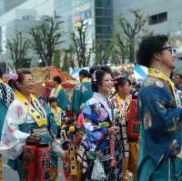 Largest festival in Saitama Japan 