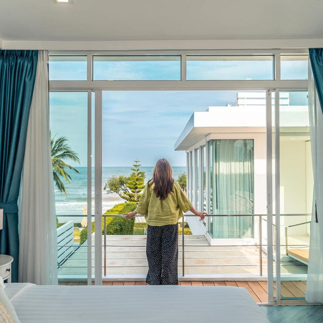 Pool villa ติดหาดปราณบุรี น้องหมาพักได้
