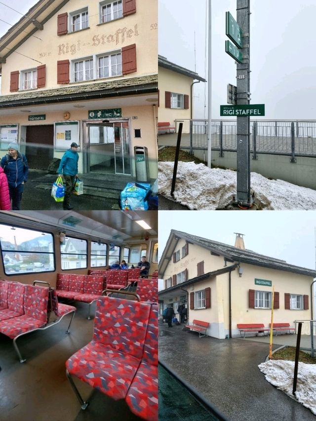 🇨🇭 Cogwheel Train Ride to Mt Rigi 