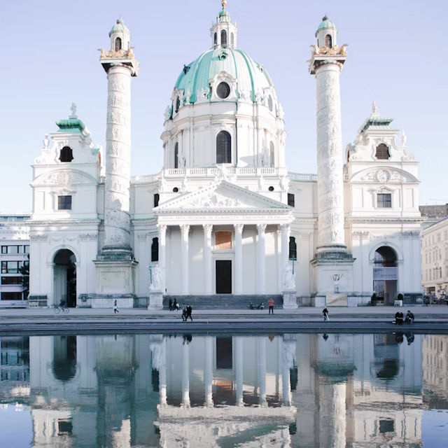 ウィーンにある、目に留まる教会⛪️🇦🇹