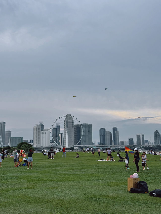 Marina Barrage พลังธรรมชาติและวิวเมืองสุดปัง