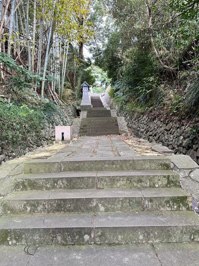 【寺院と教会の見える風景】