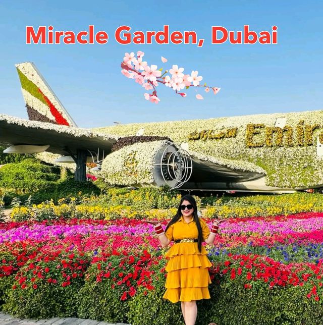🌸 A Blooming Paradise: Dubai Miracle Garden 🌸