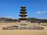 대한민국 충청남도 부여군 정림사지 입니다. 