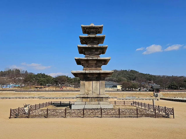 대한민국 충청남도 부여군 정림사지 입니다. 