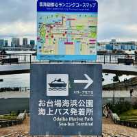 打卡日本東京台場海濱公園