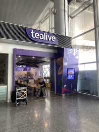 Tealive ร้านชาที่ Noi Bai International Airport