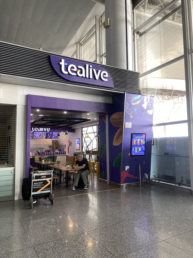 Tealive ร้านชาที่ Noi Bai International Airport