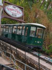 "The Peak Tram: Hong Kong’s Timeless Ascent"