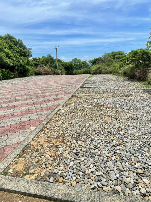 苗栗步行約5分鐘就能登高望海景的懶人步道！