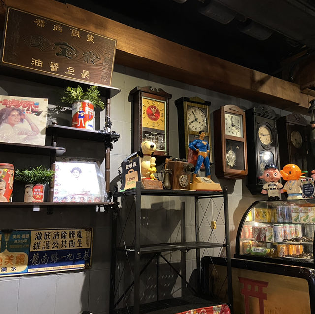 復古風美食小店，古早味飄香