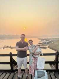 แพลนสงกรานต์เที่ยวสะพานมอญตักบาตรยามเช้า 