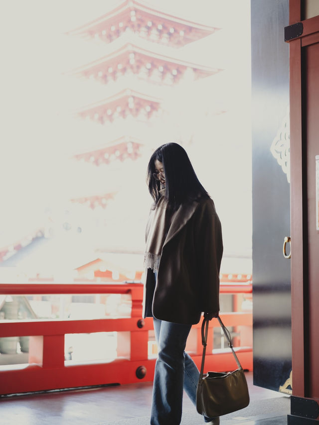 วัดเซนโซจิ วัดดังย่านอาซากุสะ🏮