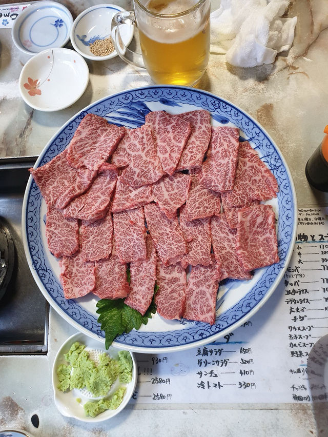 [누마부쿠로 헤이와엔] 고독한 미식가의 와사비 갈비🏡🥩