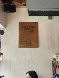 下北沢にあるエスプレッソカフェ"bearpond espresso"☕️
