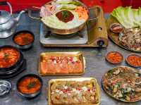 🇰🇷 ฟินกันอาหารเกาหลีที่เต็นท์แดงกลางห้าง