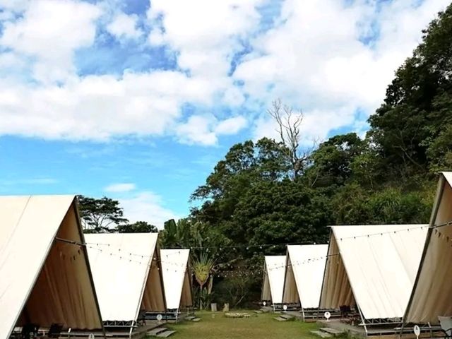 【蟬說山中靜靜｜台中豪華免裝備露營】