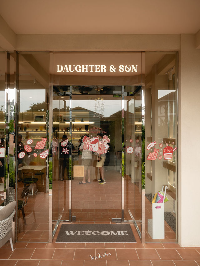 🏠Daughter & Son Cafe คาเฟ่เปิดใหม่ฝั่งธน