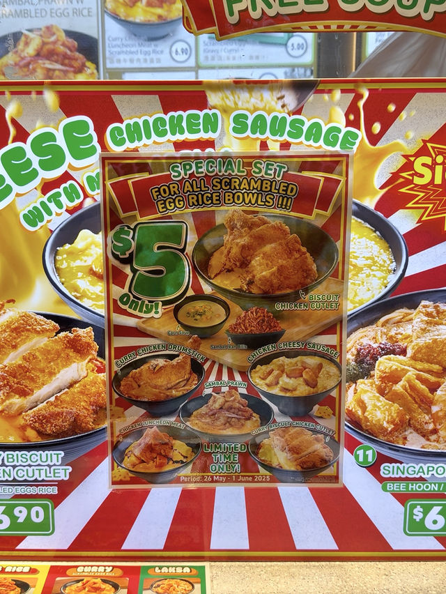 Don’t Egg-nore This Hidden Foodcourt Find in Woodlands