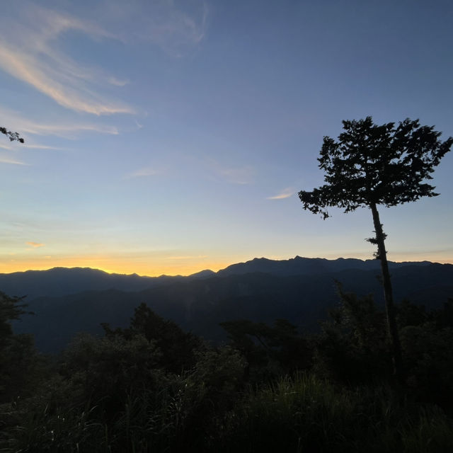 一生必看一次的阿里山日出🌄