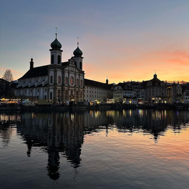 ✨ “White Silence: A Morning at Jesuit Church, Lucerne”