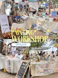 WORKSHOP วาดรูปริมทะเลที่ระยอง🌊🫧