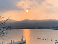 【滋賀🇯🇵】びわ湖のほとりで泊まる。🏝️