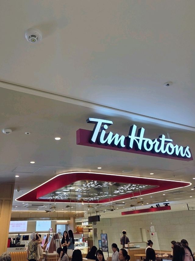 カナダ発★人気カフェが韓国上陸！！TimHortons