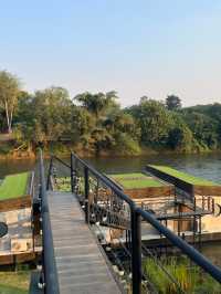 The tryst River Kwai 🌳🏔️ @กาญจนบุรี