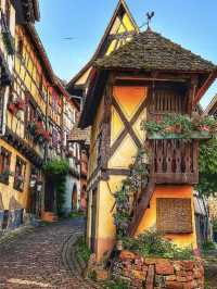 🇫🇷 埃吉桑Eguisheim-法國最美童話小鎮之一