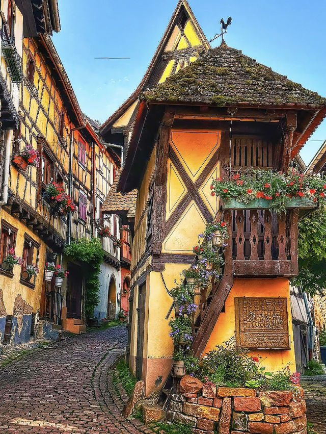 🇫🇷 埃吉桑Eguisheim-法國最美童話小鎮之一