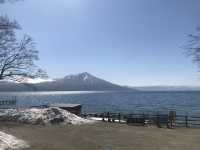 北海道-支笏湖（公車會搭比較久，建議從機場搭較容易有位置）