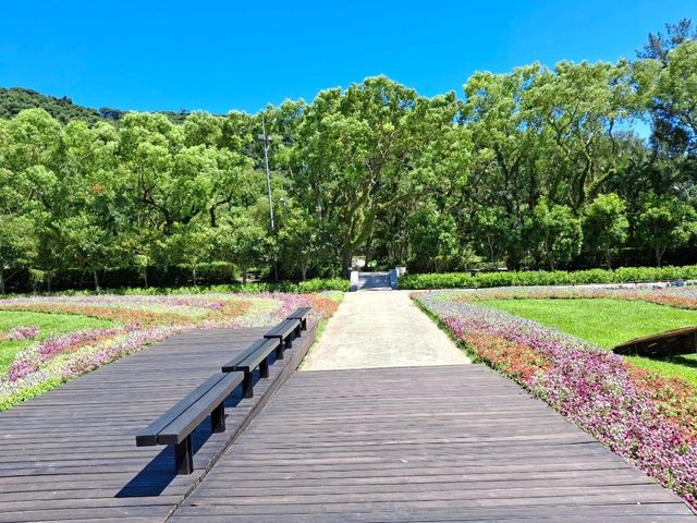 The Amazing views at Shilin Chiang Kai-shek Residence, Taipei, Taiwan