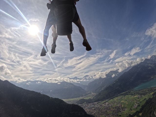 Paragliding in Interlaken 🥳