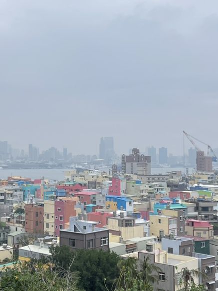 🌈 Rainbow Village Views from Cijin Lighthouse — A Secret Spot Worth the Climb