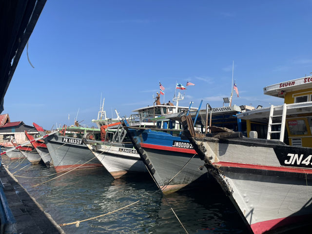 At KK capturing nice sea view…