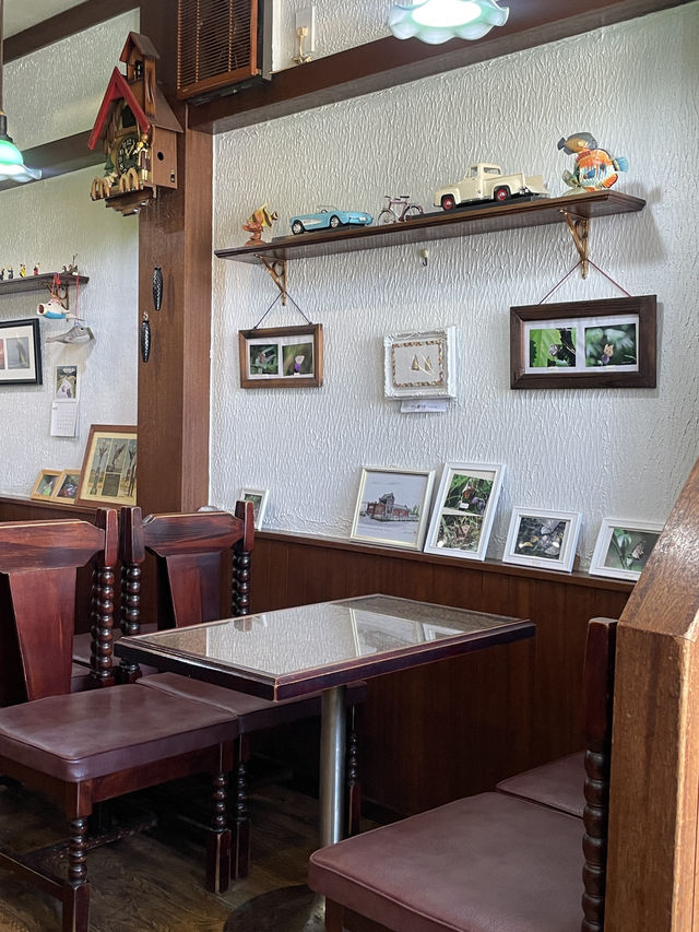 大津町駅にある喫茶店"茶夢"☕️