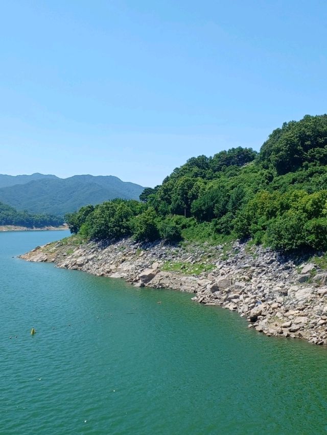 잔잔한 호수와 드라이브 명소, 합천호