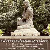 🕊️ "Facing History: A Solemn Visit to Choeung Ek Memorial