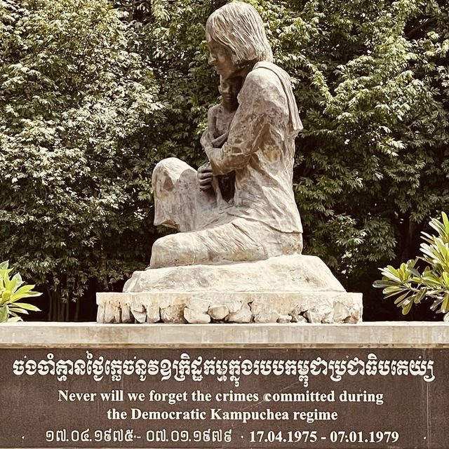 🕊️ "Facing History: A Solemn Visit to Choeung Ek Memorial