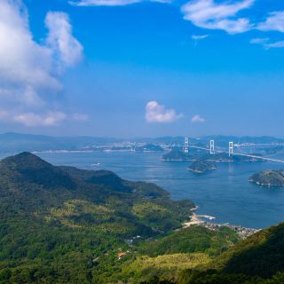 Drive up to Kamekoyama for the best view of the Seto Inland Sea!