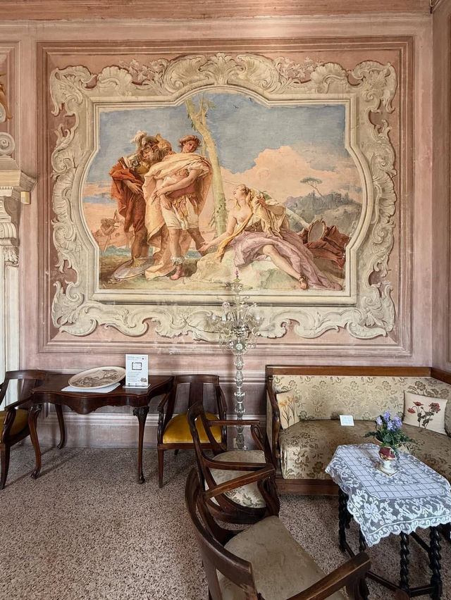 Admiring Art and Elegance at Villa Valmarana ai Nani
