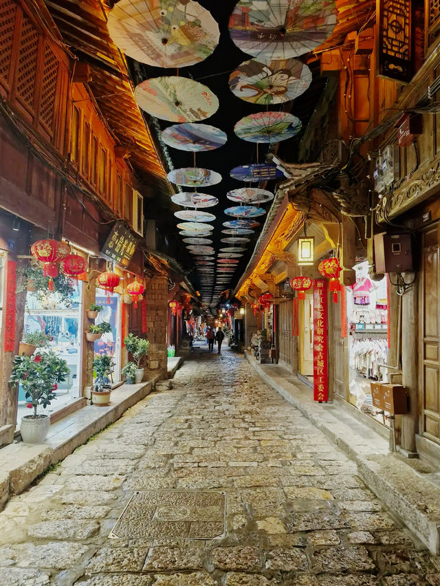 Lijiang Old Town at Night