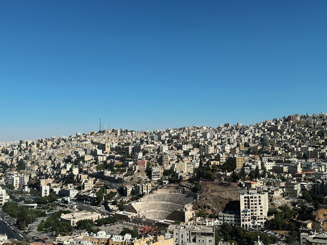 🌟 Amman Citadel Viewpoint – Amman, Jordan