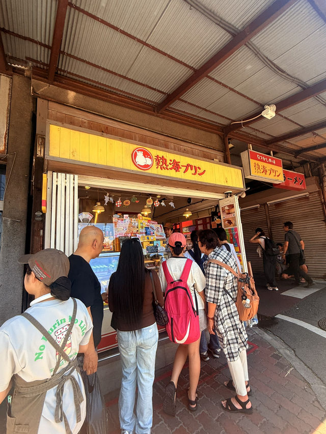 熱海｜承接了銀座名號 江戶時代紅到現在的商店街 還有「手湯」