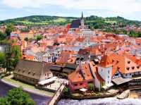 Cesky Krumlov….ล่องเรือผ่านเมืองเก่า 