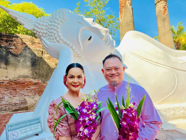 🌟 กราบขอพรพระนอน วัดใหญ่ชัยมงคลอยุธยา