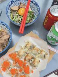 📍Feng Zhu เกี๊ยวซ่าหน้าเปิด