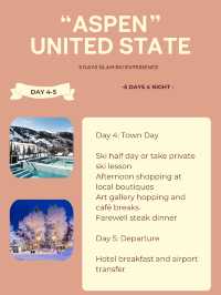 Aspen, USA – 5 Days Glam Ski Experience